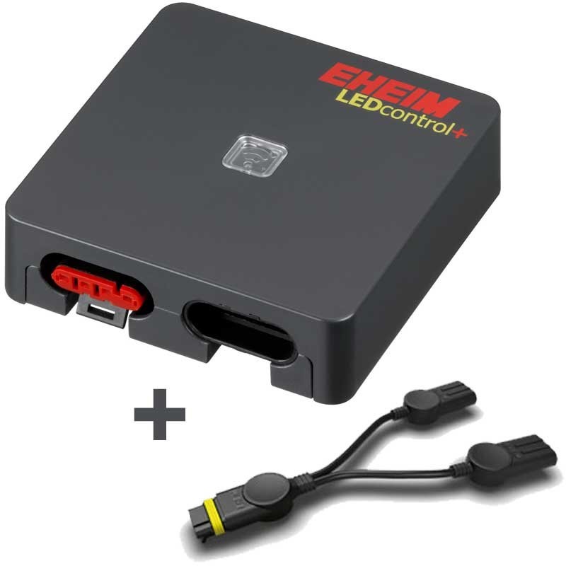 EHEIM LEDcontrol+ et câble distributeur 2 voies pour powerLED+