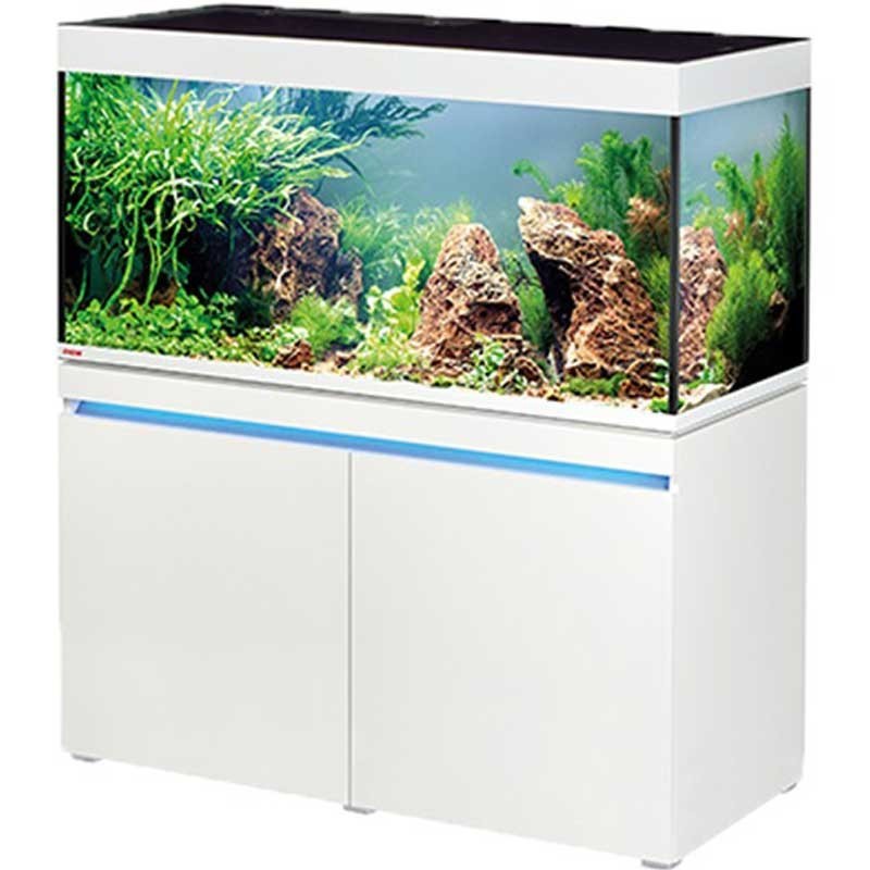 EHEIM Incpiria 430 avec meuble blanc alpin EHEIM Incpiria 430 avec meuble blanc alpin