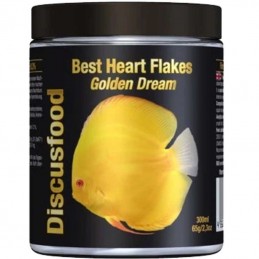 DISCUSFOOD Best Heart Flakes Golden Dream 65g