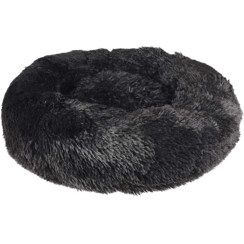 Coussin rond anti-stress pour chien Ø 70cm - Colori noir Coussin rond anti-stress pour chien Ø 70cm - Colori noir