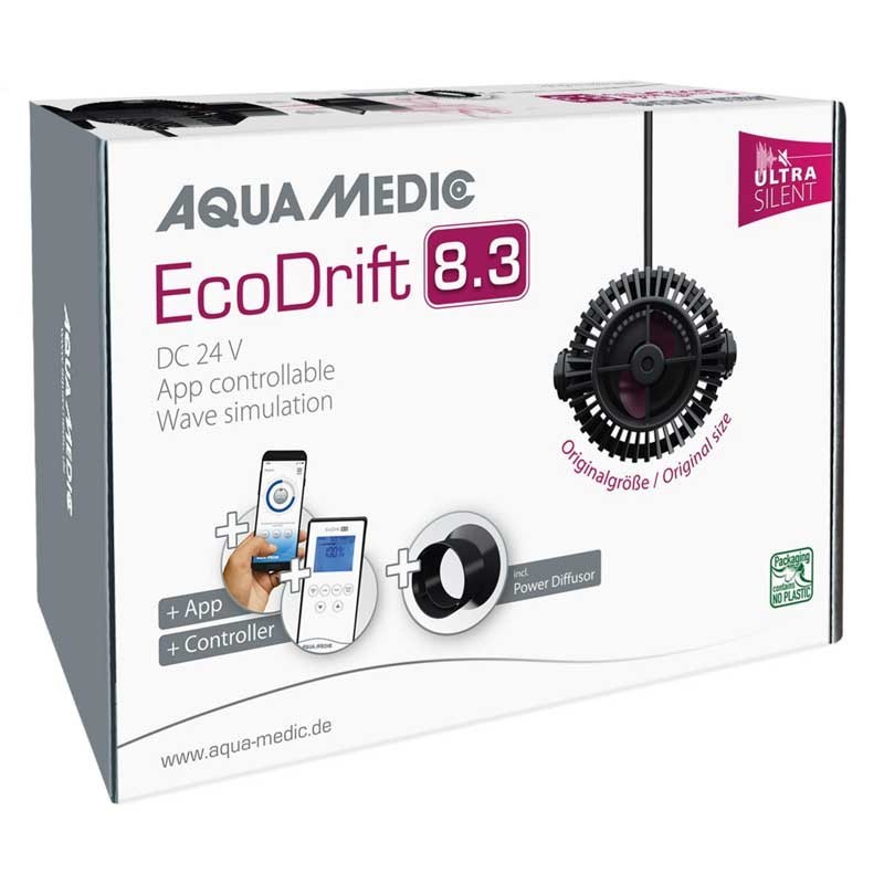 AQUA MEDIC EcoDrift 8.3 - Pompe de brassage 8000 L/h
