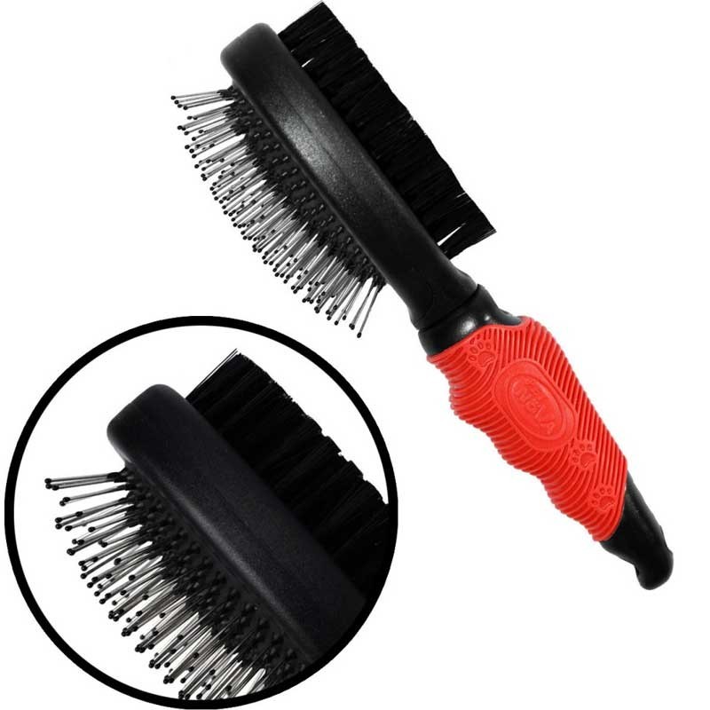 Brosse 2en1 pour chien