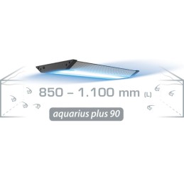 AQUA MEDIC Aquarius 90 Plus - Rampa LED para acuario marino
