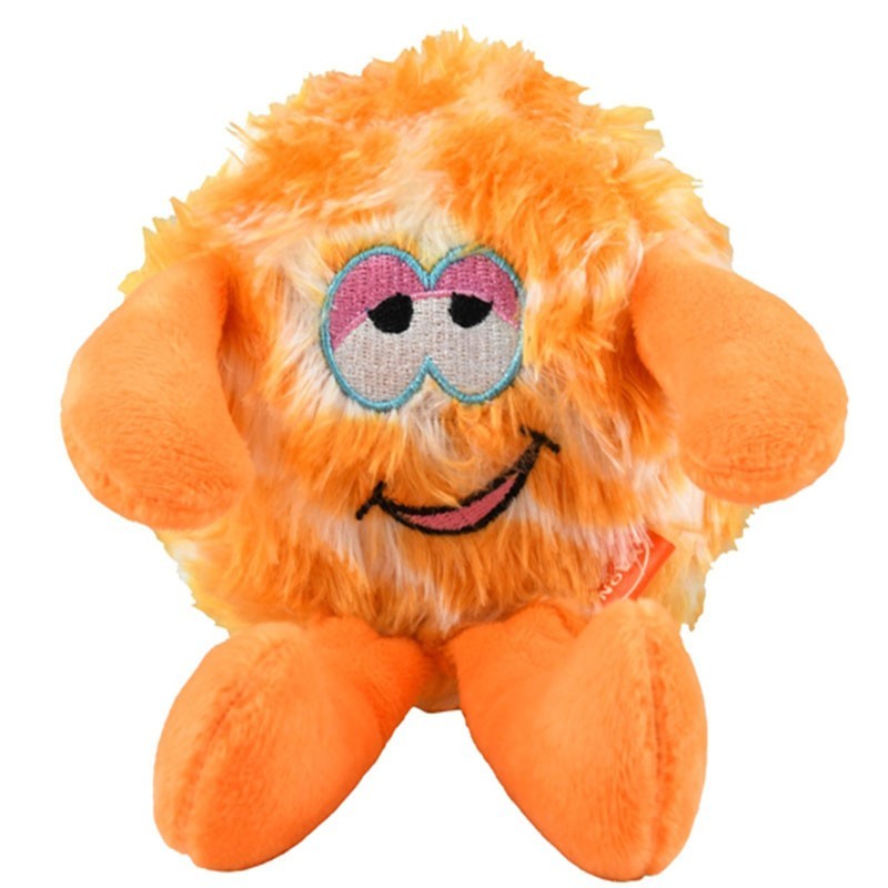 DOG LIFE STYLE Peluche Monstre Orange