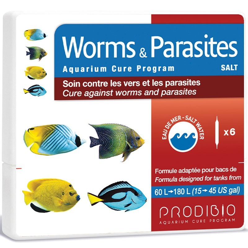 PRODIBIO Worms & Parasites Salt 6 ampoules