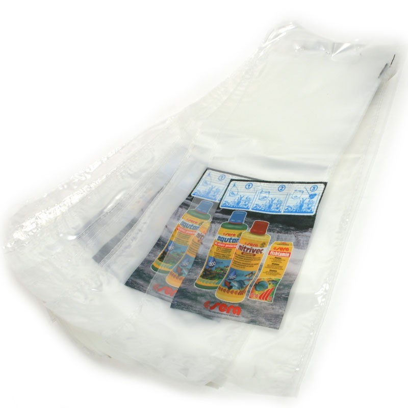 SERA Sac de transport pour poissons 47*17cm - Lot de 10 SERA Sac de transport pour poissons 47*17cm - Lot de 10