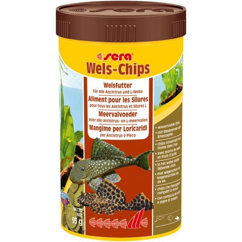 SERA Pleco Chips Nature 250 ml SERA Pleco Chips Nature 250 ml