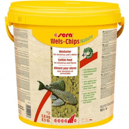 SERA Wels-Chips 10 litres / 3.8kg