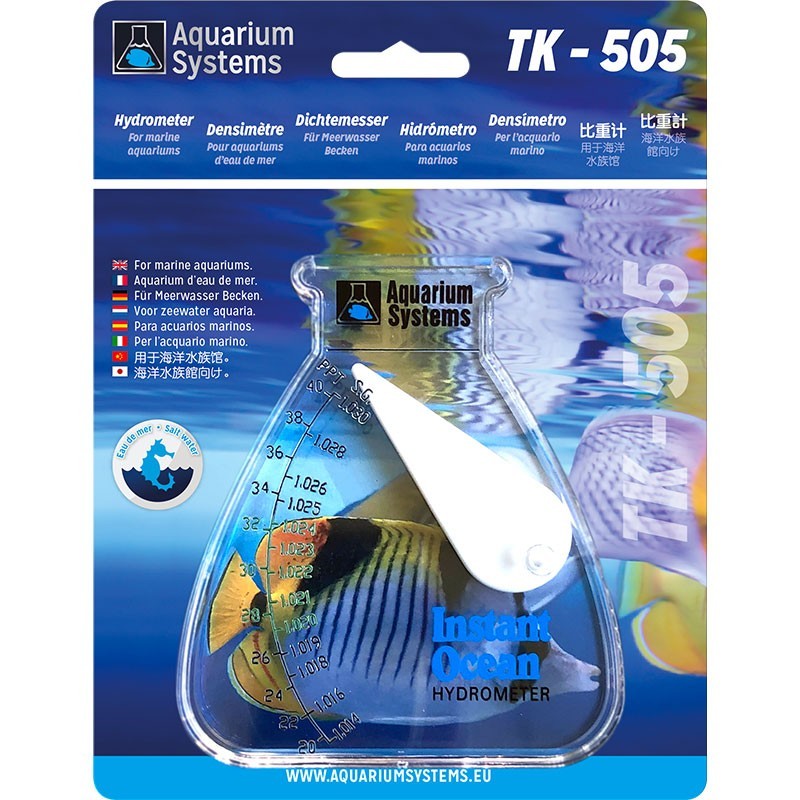 AQUARIUM SYSTEMS SeaTesT Densimètre TK-505