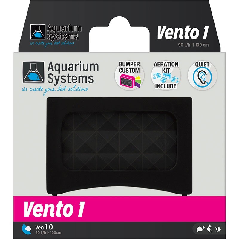 AQUARIUM SYSTEMS Vento 1 - Pompe à air 90 L/H