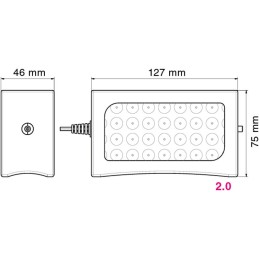 Dimensions AQUARIUM SYSTEMS Vento 2.0