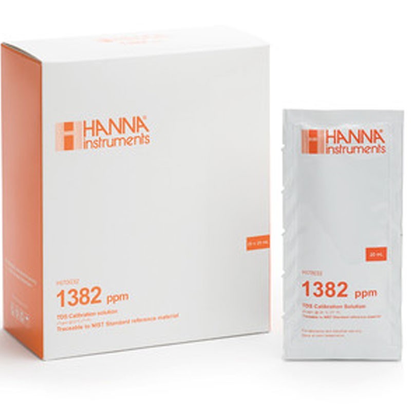 HANNA INSTRUMENTS HI70032P Solution tampon 1382 mg/l - 25 sachets de 20 mL