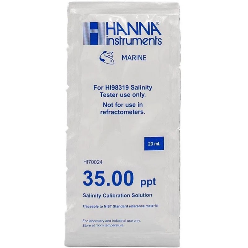HANNA INSTRUMENTS HI70024 - Solution d’étalonnage de salinité à 35,00 g/L (ppt)