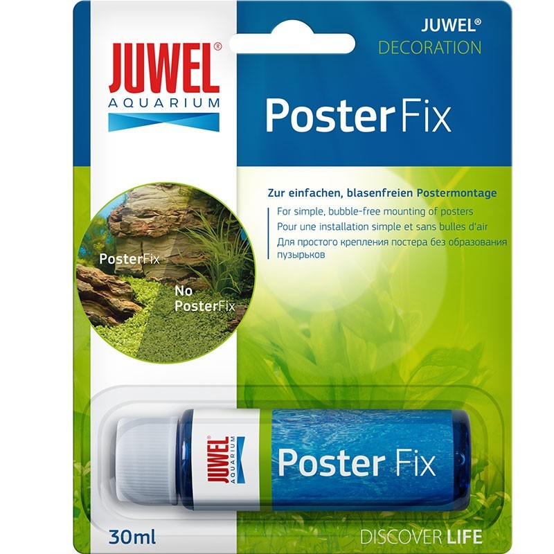 JUWEL Poster Fix - Colle pour poster de fond d'aquarium