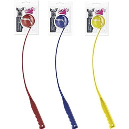 Catapulta lanzadora de pelotas M-PETS %separator% 65x6x6cm - Varios colores