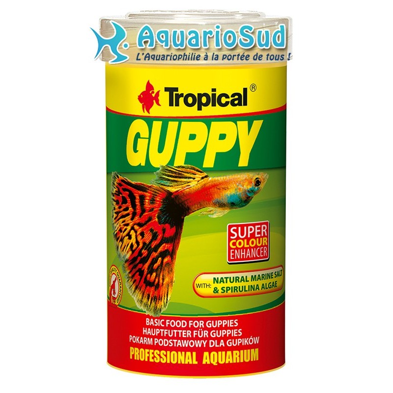 TROPICAL Guppy - 250ml TROPICAL Guppy - 250ml