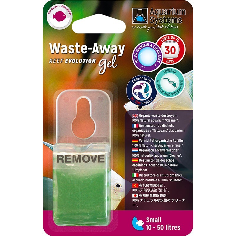 Gel Waste-Away para SISTEMAS DE ACUARIO - Pequeño Gel Waste-Away para SISTEMAS DE ACUARIO - Pequeño
