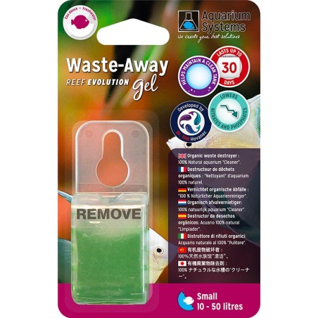 AQUARIUM SYSTEMS Waste-Away Gel - Small
