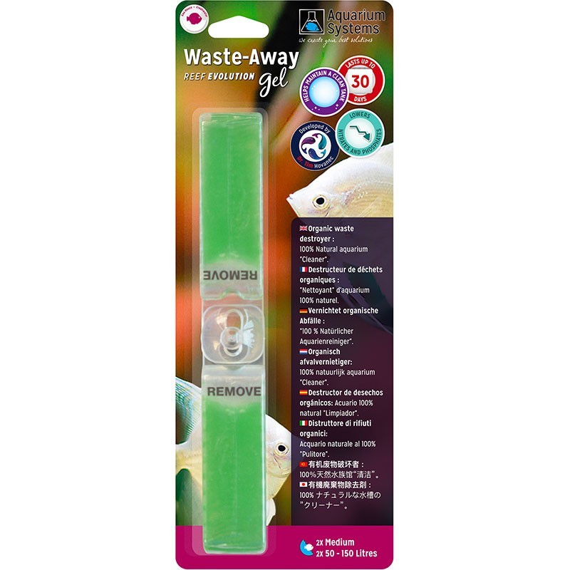 AQUARIUM SYSTEMS Waste-Away Gel - Mittel AQUARIUM SYSTEMS Waste-Away Gel - Mittel