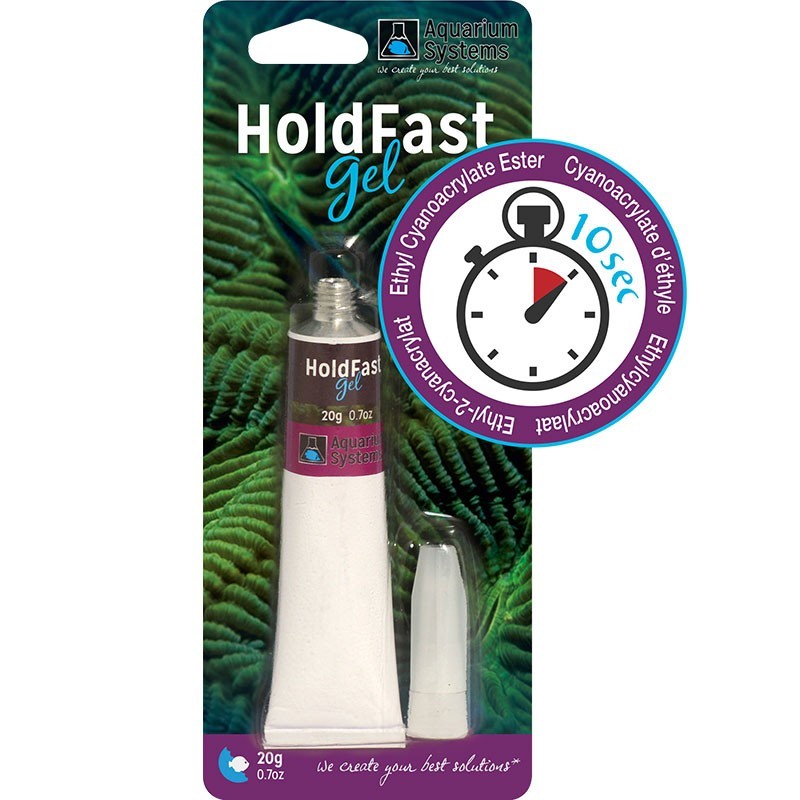 AQUARIUM SYSTEMS Holdfast Gel - Colle pour coraux et plantes