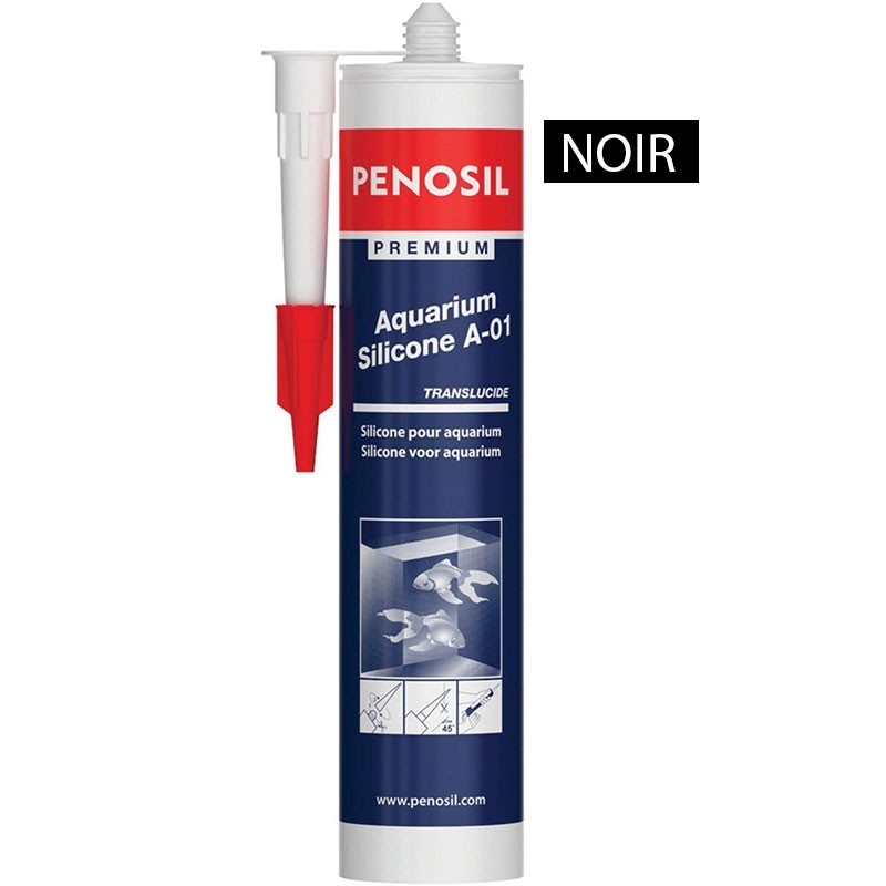 PENOSIL A-01 Silicone Noir spécial aquarium