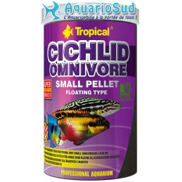 TROPICAL Cichlid Omnivore Small Pellet - 10 litres