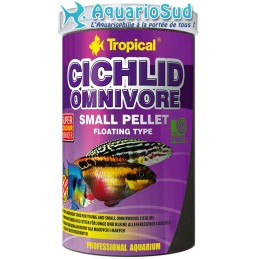 TROPICAL Cichlid Omnivore Small Pellet - 10 litres