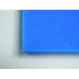 Blaue Schaumstoffplatte 100x50x5 cm - Mittelkörnig