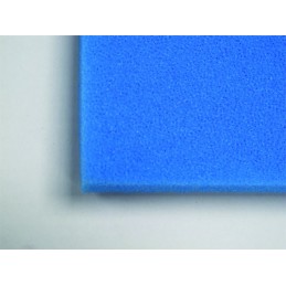 Plaque de Mousse bleue 100x50x5 cm - Grain Moyen