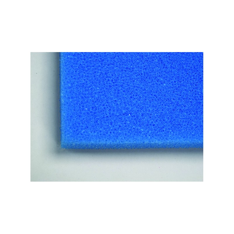 Mousse bleue 100x50x5 cm - Grain Gros