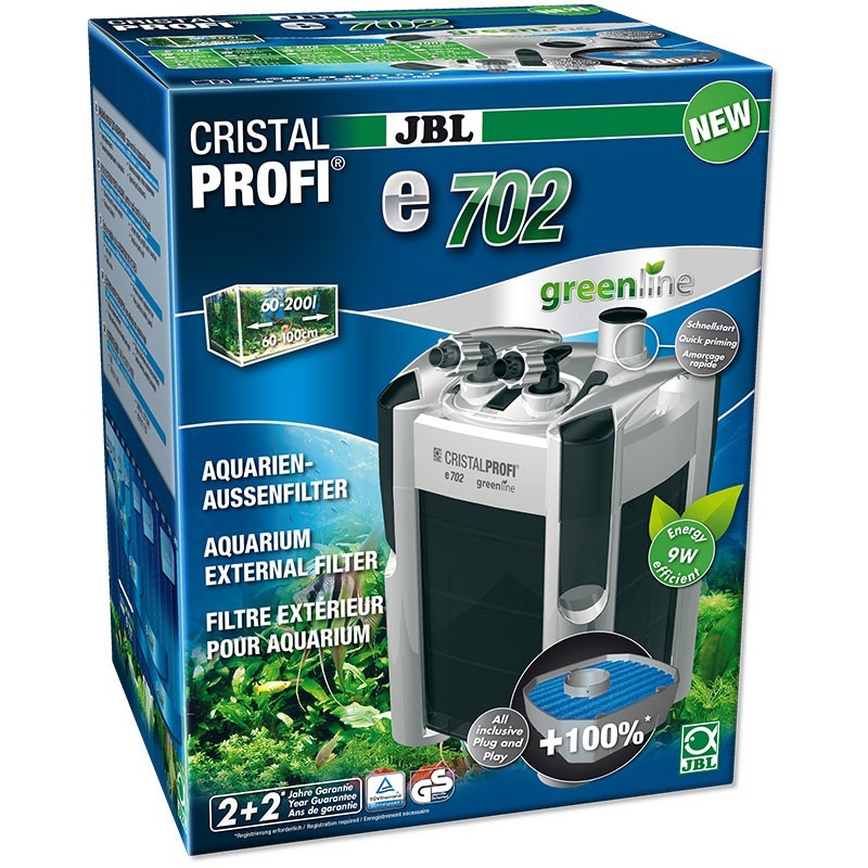 JBL CristalProfi e702 greenline - Filtre externe de 700 l/h