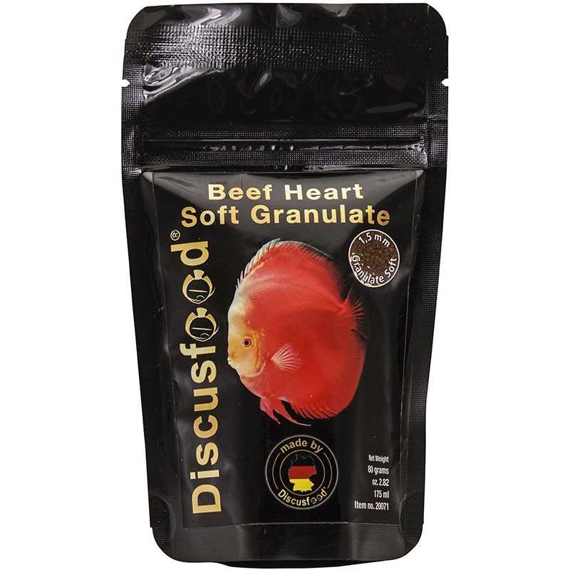 Granulado blando de corazón de res DISCUSFOOD 80 g