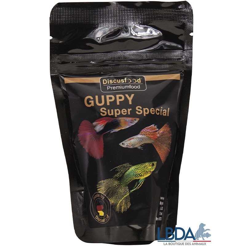 DISCUSFOOD Guppy Super Special Granulate Soft - Réf 20073 DISCUSFOOD Guppy Super Special Granulate Soft - Réf 20073