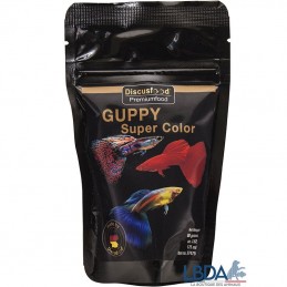 DISCUSFOOD Guppy Super Color Granulate Soft 80gr - Ref 27475