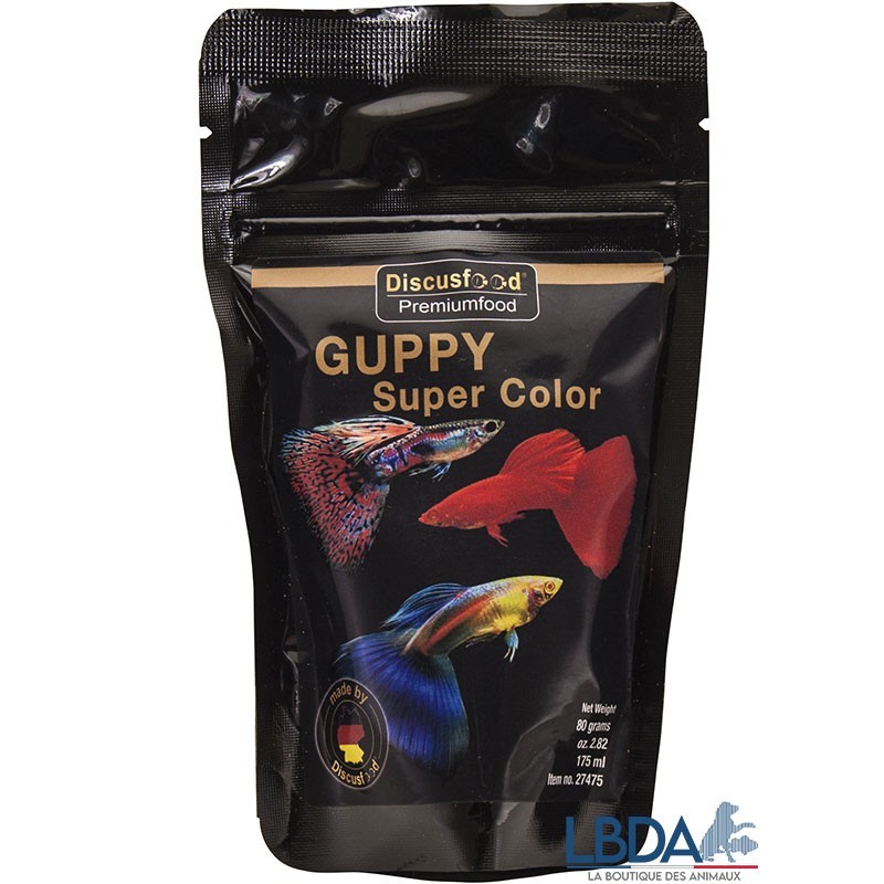 DISCUSFOOD Guppy Super Color Granulate Soft