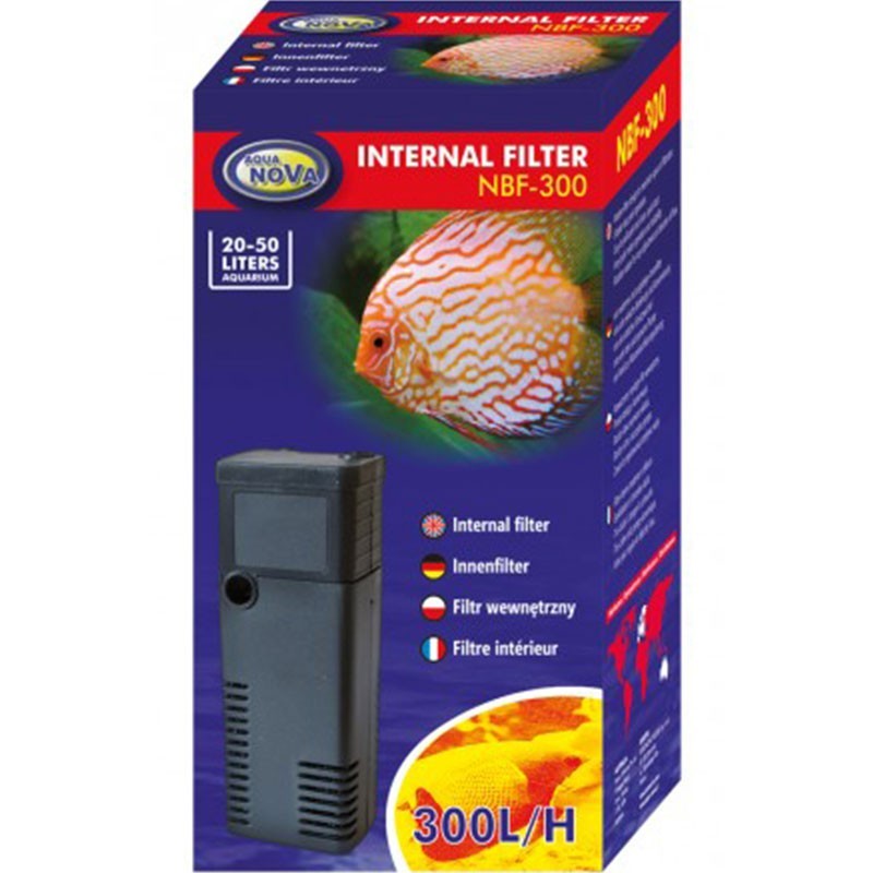 AQUA NOVA NBF-300 - Filtre intérieur pour Aquarium de 20 - 50 L