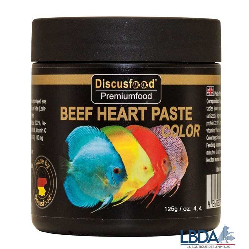 DISCUSFOOD Pasta di cuore di manzo V-Color - 125 g DISCUSFOOD Pasta di cuore di manzo V-Color - 125 g