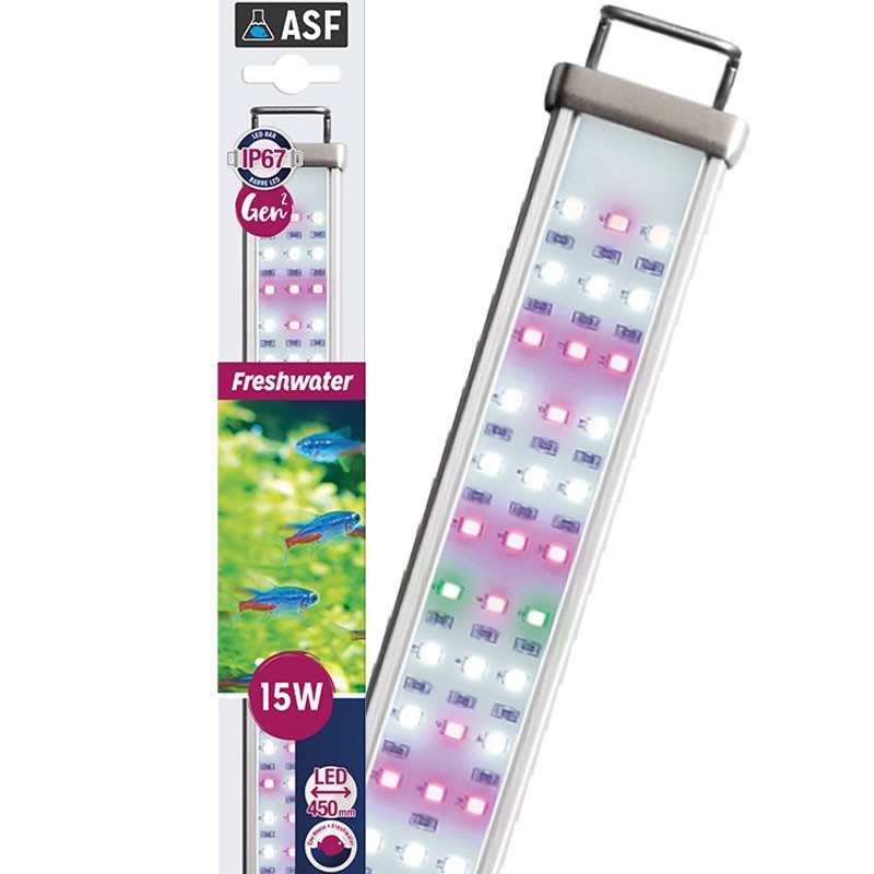 AQUARIUM SYSTEMS Proten Led Freshwater 15W - Ext. de 45 à 60cm