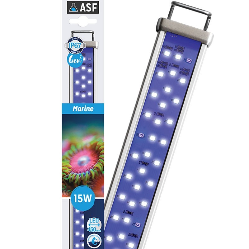 AQUARIUM SYSTEMS Proten Led Marine 15W - Ext. de 45 à 60cm