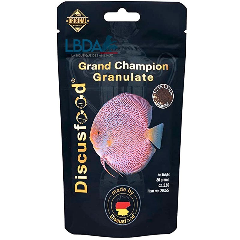 DISCUSFOOD Grand Champion Granulate 80g - Ref : 20055
