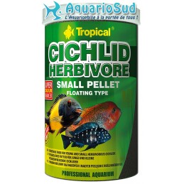 TROPICAL Cichlid Herbivore Small Pellet - 1000ml