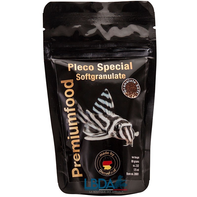DISCUSFOOD Pleco Spezialgranulat Soft 80g DISCUSFOOD Pleco Spezialgranulat Soft 80g
