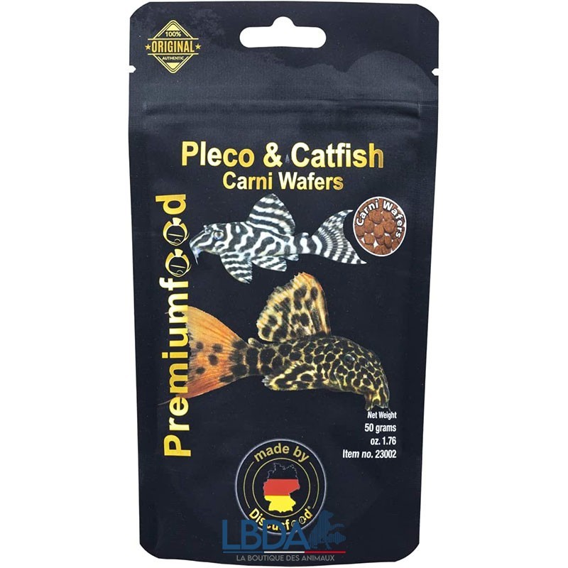 DISCUSFOOD Pleco & Wels Carni Wafers 50g DISCUSFOOD Pleco & Wels Carni Wafers 50g