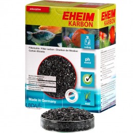 EHEIM KARBON 1 litre - Charbon de Filtration + filet