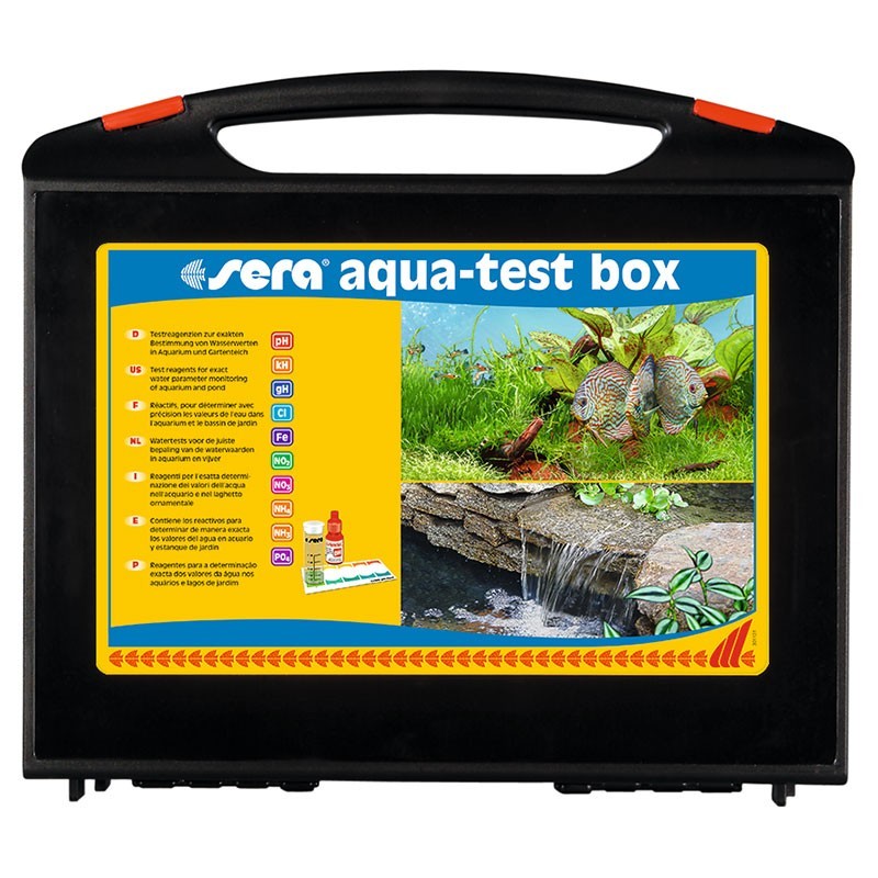 SERA Aqua-test box (+ Chlore) - Eau douce
