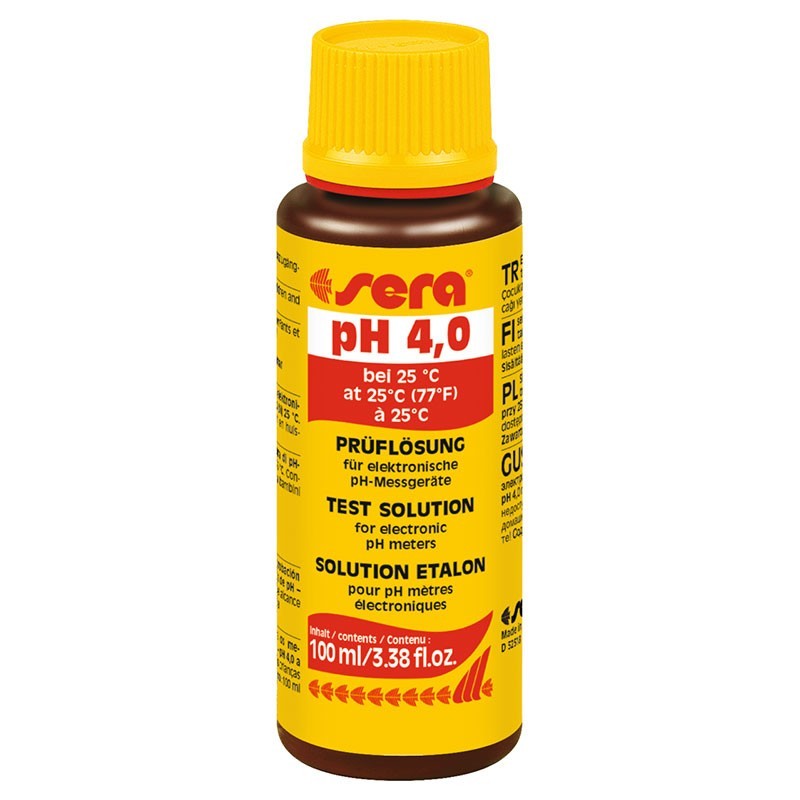 SERA Solution d'étalonnage pH 4.0 SERA Solution d'étalonnage pH 4.0