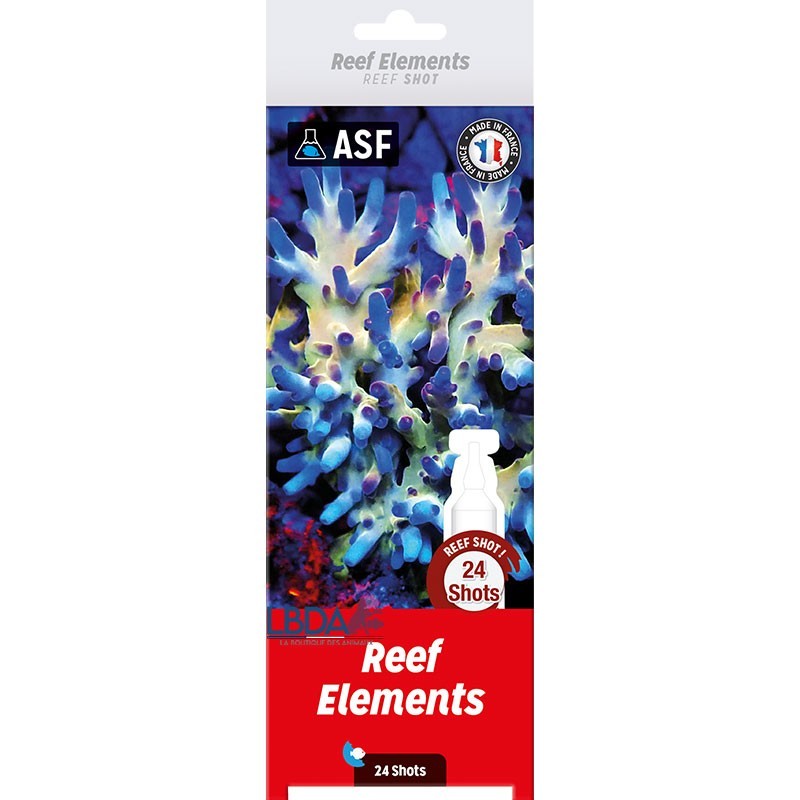 AQUARIUM SYSTEMS Reef Shot Reef Elements - 24 doses