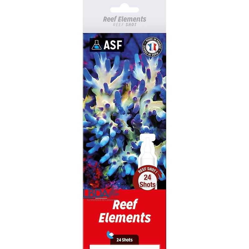 AQUARIUM SYSTEMS Reef Shot Reef Eléments - 24 doses AQUARIUM SYSTEMS Reef Shot Reef Eléments - 24 doses