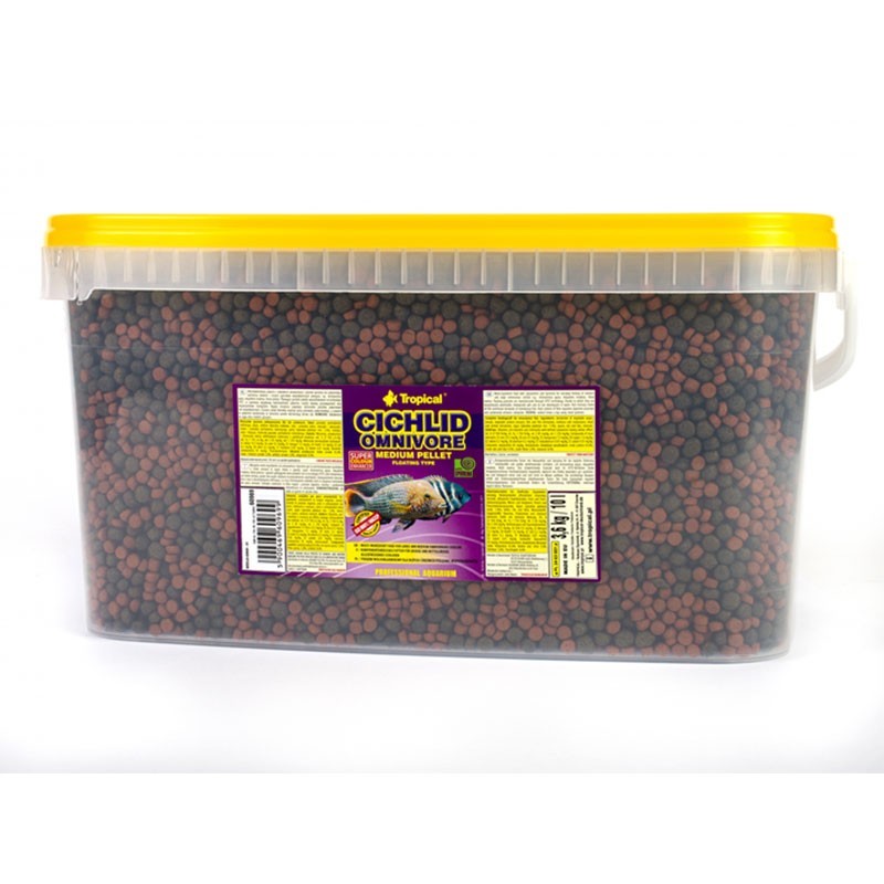 TROPICAL Cichlid Omnivore Medium Pellet