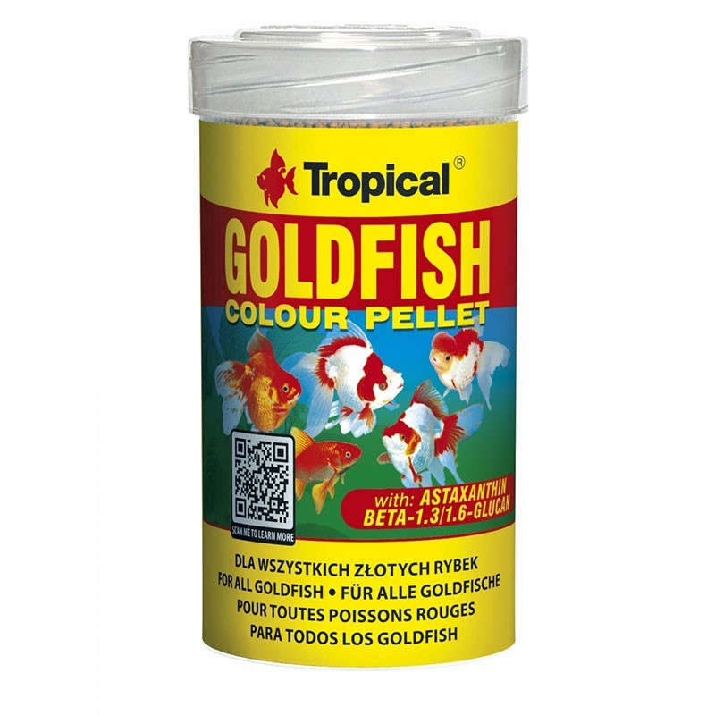 TROPICAL Goldfish Colour Pellet